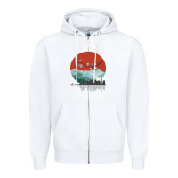 White Tokyo Zipper Hoodie - Bettercallsaul