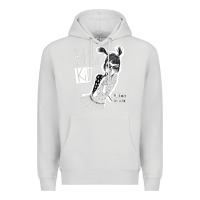 Dove Grey bikini kill Premium Hoodie - artisFamous