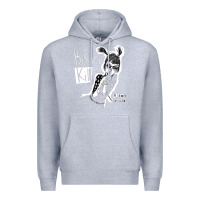 Heather Grey bikini kill Premium Hoodie - artisFamous