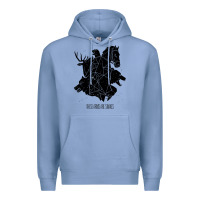 Colony Blue these arms are snakes Premium Hoodie - artisFamous
