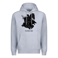 Heather Grey these arms are snakes Premium Hoodie - artisFamous