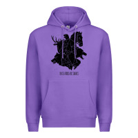 Purple these arms are snakes Premium Hoodie - artisFamous