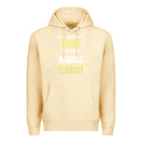 Pina Colada i raised a badass florist Premium Hoodie - artisFamous