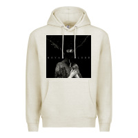 Oatmeal Heather royal blood Premium Hoodie - artisFamous