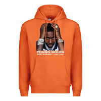 Carrot Rest in Peace Young Dolph Premium Hoodie - artisFamous