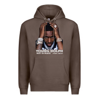 Coffee Rest in Peace Young Dolph Premium Hoodie - artisFamous