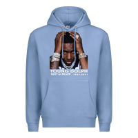 Colony Blue Rest in Peace Young Dolph Premium Hoodie - artisFamous