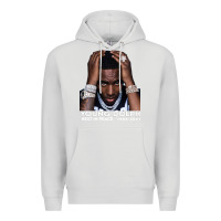 Dove Grey Rest in Peace Young Dolph Premium Hoodie - artisFamous