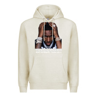Oatmeal Heather Rest in Peace Young Dolph Premium Hoodie - artisFamous