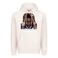 Pale Pink Rest in Peace Young Dolph Premium Hoodie - artisFamous