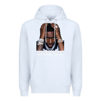 White Rest in Peace Young Dolph Premium Hoodie - artisFamous