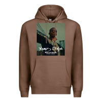 Chestnut Rest in Peace Young Dolph Premium Hoodie - artisFamous