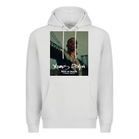 Dove Grey Rest in Peace Young Dolph Premium Hoodie - artisFamous