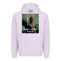 Lilac Rest in Peace Young Dolph Premium Hoodie - artisFamous