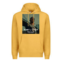 Mustard Rest in Peace Young Dolph Premium Hoodie - artisFamous
