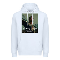 White Rest in Peace Young Dolph Premium Hoodie - artisFamous