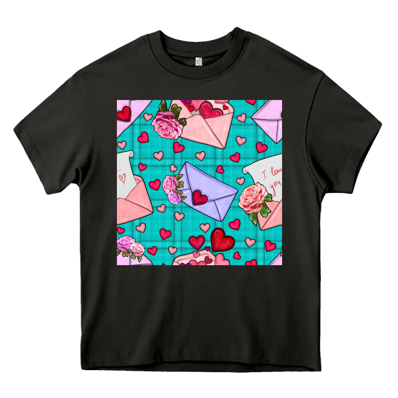 Valentines Day Love Letter And Envelope Heavy Core Tee by BundleAndBundleShop | Teevron