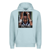 Blue Mist Rest in Peace Young Dolph Premium Hoodie - artisFamous