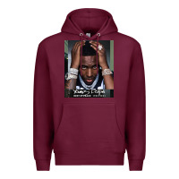 Burgundy Rest in Peace Young Dolph Premium Hoodie - artisFamous