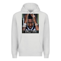 Dove Grey Rest in Peace Young Dolph Premium Hoodie - artisFamous