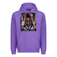 Purple Rest in Peace Young Dolph Premium Hoodie - artisFamous
