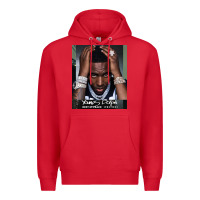 Red Rest in Peace Young Dolph Premium Hoodie - artisFamous