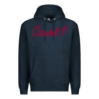 Navy Carvel (Ice Cream) Cafe Premium Hoodie - artisFamous