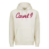 Oatmeal Heather Carvel (Ice Cream) Cafe Premium Hoodie - artisFamous