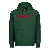 Sports Green Carvel (Ice Cream) Cafe Premium Hoodie - artisFamous