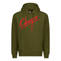 Army Green chuy's Cafe Premium Hoodie - artisFamous