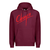 Burgundy chuy's Cafe Premium Hoodie - artisFamous