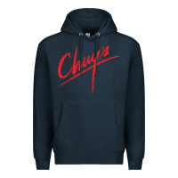 Navy chuy's Cafe Premium Hoodie - artisFamous
