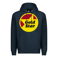 Navy Gold Star Chili Resto Premium Hoodie - artisFamous
