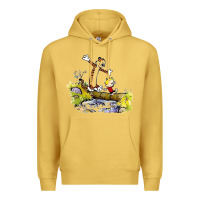 Antique Gold calvin and hobbes bill watterson Premium Hoodie - artisFamous