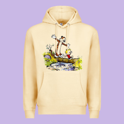 Calvin And Hobbes Bill Watterson Premium Hoodie Designed By Artisfamous