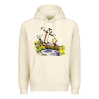 Sandshell calvin and hobbes bill watterson Premium Hoodie - artisFamous