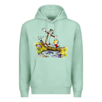 Seafoam calvin and hobbes bill watterson Premium Hoodie - artisFamous