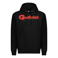 Black Guthrie's Resto Premium Hoodie - artisFamous