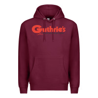 Burgundy Guthrie's Resto Premium Hoodie - artisFamous