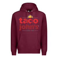 Burgundy Taco John's Resto Premium Hoodie - artisFamous