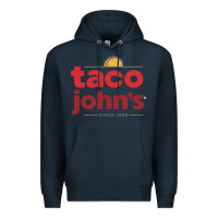 Navy Taco John's Resto Premium Hoodie - artisFamous