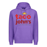 Purple Taco John's Resto Premium Hoodie - artisFamous