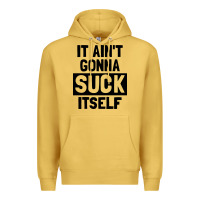 Antique Gold it ain't gonna suck itself Premium Hoodie - artisFamous