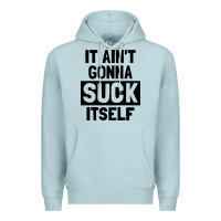 Blue Mist it ain't gonna suck itself Premium Hoodie - artisFamous