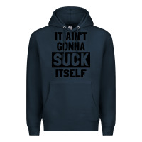 Navy it ain't gonna suck itself Premium Hoodie - artisFamous