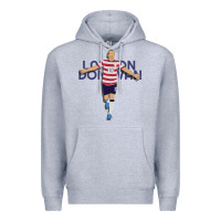 Heather Grey Landon Donovan Premium Hoodie - artisFamous