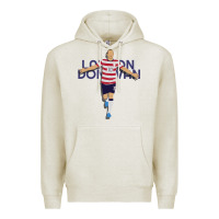 Oatmeal Heather Landon Donovan Premium Hoodie - artisFamous