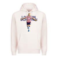 Pale Pink Landon Donovan Premium Hoodie - artisFamous