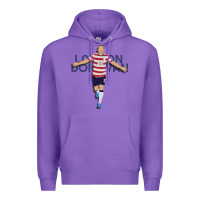 Purple Landon Donovan Premium Hoodie - artisFamous