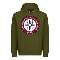 Army Green nmsu seal Premium Hoodie - artisFamous